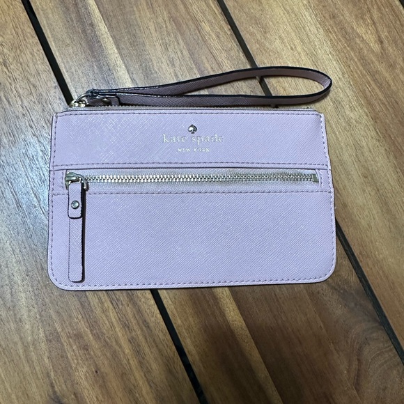 Kate Spade Light Pink Wristlet - Picture 1 of 5